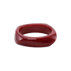 Chunky Bangle, burgundy, SUI AVA