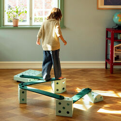 2 x balancebomme, forest green, MODU