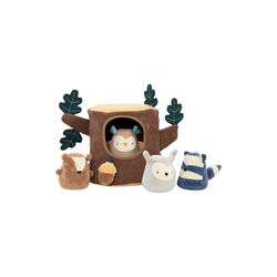 Gemmeleg tr&aelig;stub aktivitetsleget&oslash;j, brown, Sebra