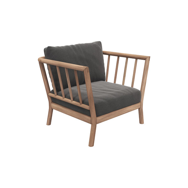 Tradition Lounge Chair, charcoal, Fritz Hansen