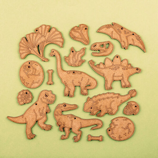 Dinosaur trælegetøj | Forhistoriske opdagelser, Crateit