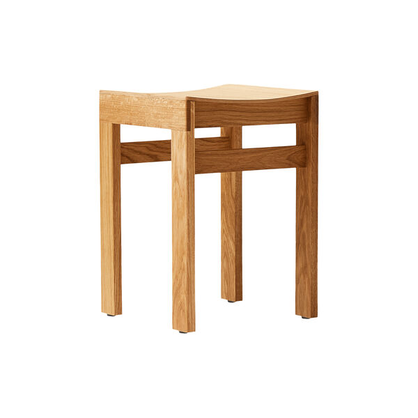 Sonder Stool, oiled oak, Form & Refine