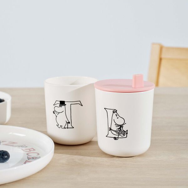 Moomin ABC kop L, moomin white, RIG-TIG