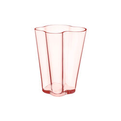 Alvar Aalto vase 25 cm, salmon pink, Iittala