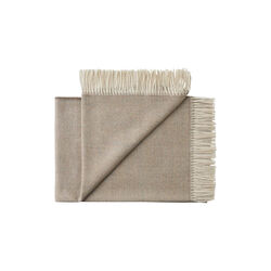 La Paz plaid, 00284 walnut brown, Silkeborg Uldspinderi
