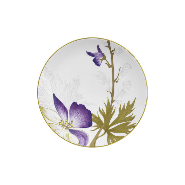 Flora tallerken &Oslash; 19 cm, stedmoderblomst, Royal Copenhagen