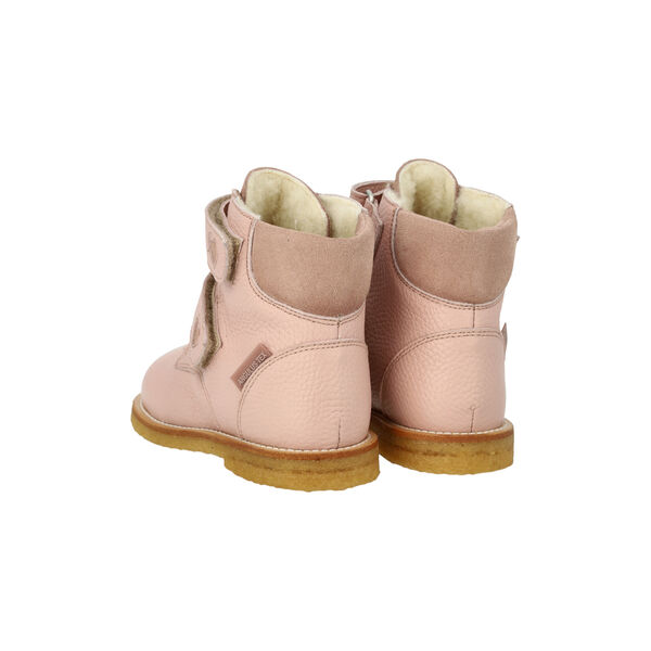 Velcro TEX-st&oslash;vle, faded rose/multi glitter, ANGULUS