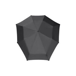 Mini automatic foldable storm umbrella, pure black, Senz