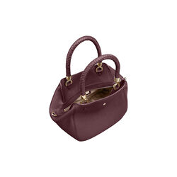 Carré Soft Handbag M, port red, Aigner