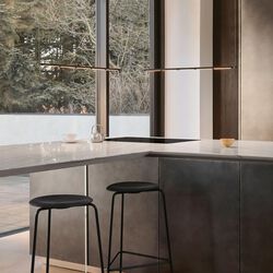 OneLine Zigbee pendel, black, Fritz Hansen