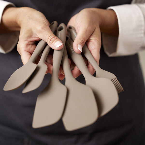 Grydeske 21 cm, latte, Blomsterbergs