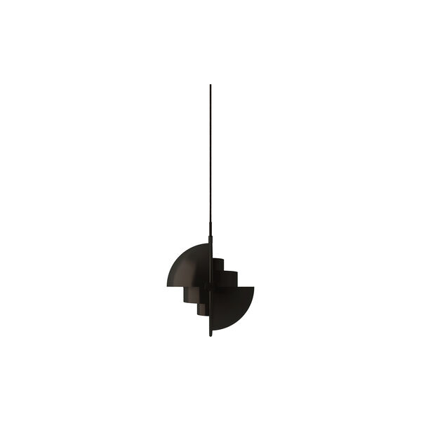 Multi-Lite Pendant, black brass, GUBI
