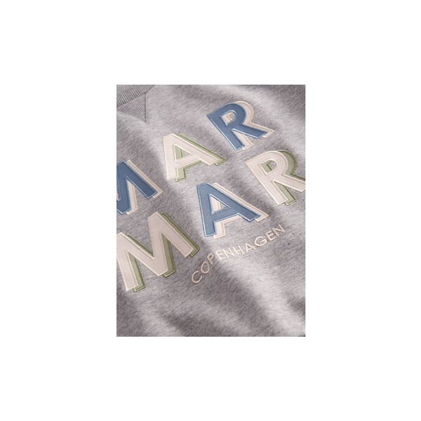 Theos Sweatshirt, blue logo, MarMar Copenhagen