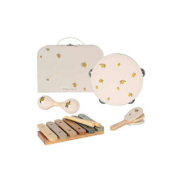 Music Set Lemon Glossy, lemon Music Set Lemon Glossy, lemon, Konges Sløjd
