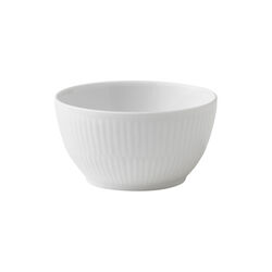 Hvid Riflet sukkersk&aring;l 15 cl, Royal Copenhagen