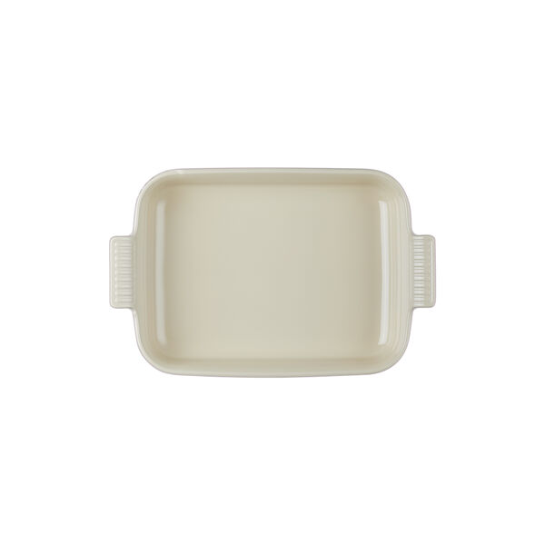 Heritage rektangul&aelig;rt fad 32 cm, shell pink, Le Creuset