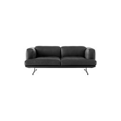 Inland AV22 2-pers. sofa, Noble Black, &Tradition