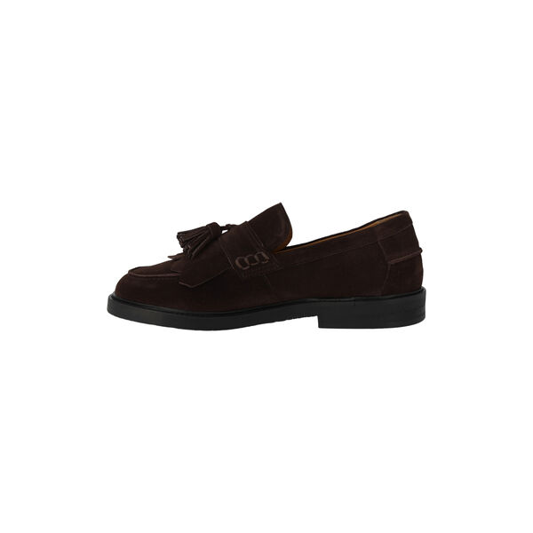 Penny loafer, dark brown, ANGULUS