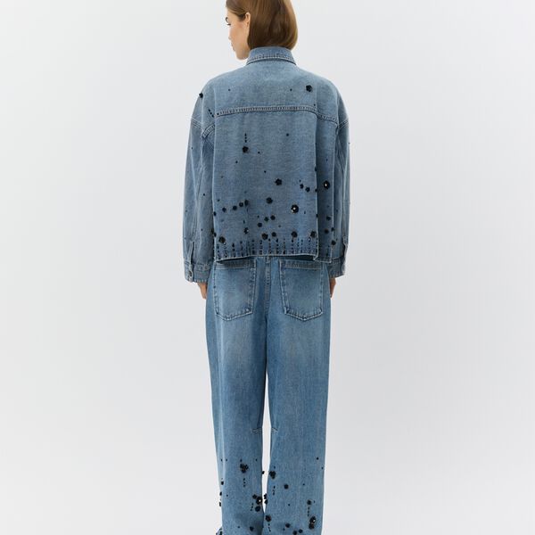 HavanaSW Barrel Jeans, denim blue, Sofie Schnoor