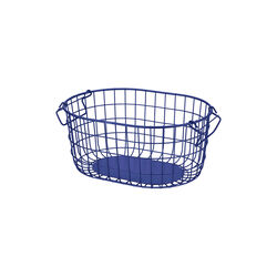 KAGO Opbevaringskurv Rund M, mazarine blue, Blomus