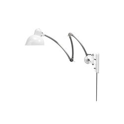 KAISER idell™ 6559-W væglampe, white/chrome, Fritz Hansen