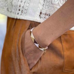 Janis armb&aring;nd, cappuccino, Nuni Copenhagen