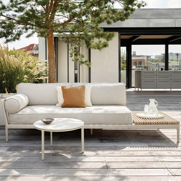 VIPP720 Open-Air Sofa Open End, left, light grey, Vipp