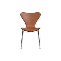 Serie 7&trade; 3107 forsidepolstret stol, Grace Walnut, Fritz Hansen
