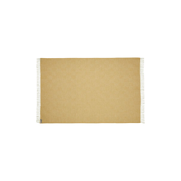 Fan&oslash; plaid, 0128 sunflower yellow, Silkeborg Uldspinderi