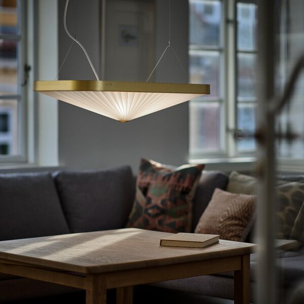 Celine loftlampe, messing, LE KLINT