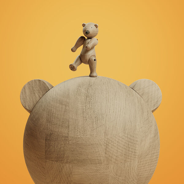 S&aelig;t af liliput i eg 3 stk., Kay Bojesen Denmark