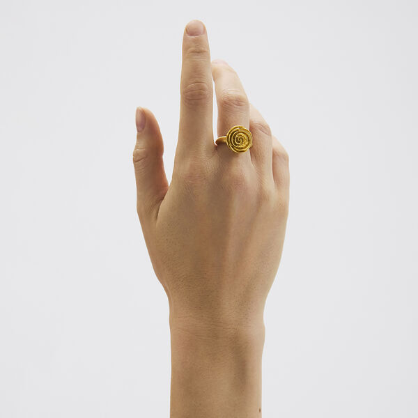 Rose Ring, forgyldt, Pernille Corydon Jewellery