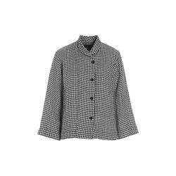 Chesu kort jakke, black/ivory pepita, BITTE KAI RAND