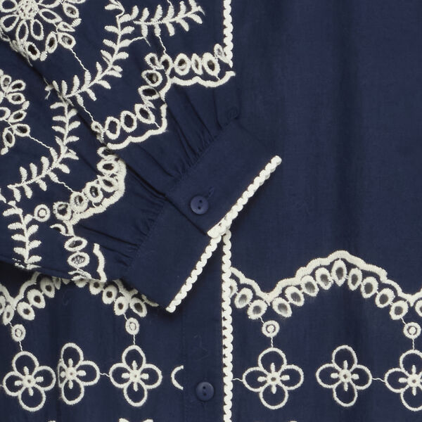 IRTANJA Shirt, maritime blue, Atelier Rêve