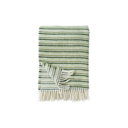 Tint plaid, green, Klippan Yllefabrik