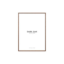 Wood Frame, dark oak, Poster & Frame