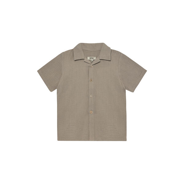 Shirt SS Muslin, moon rock, HUTTEliHUT