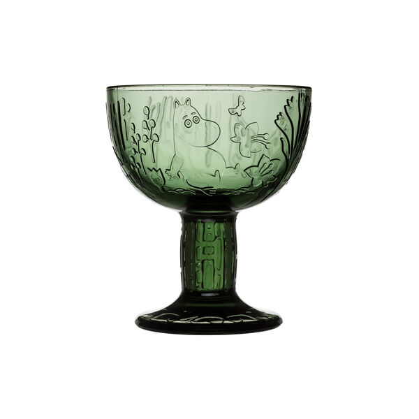 Mumi serveringssk&aring;l, pine green, Moomin Arabia