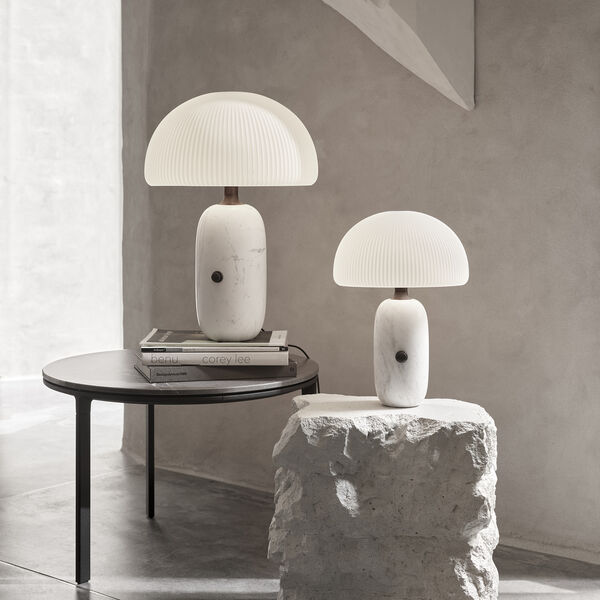 VIPP592 Sculpture bordlampe, hvid, Vipp