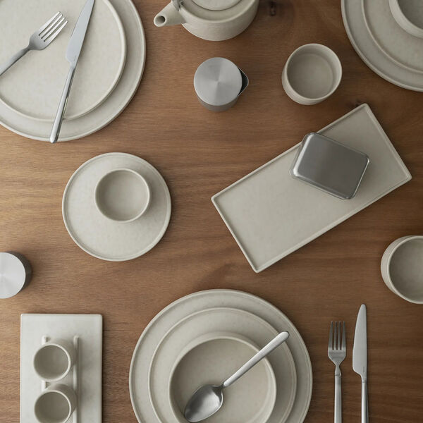MAKOTO Middagstallerken, moonbeam, Blomus