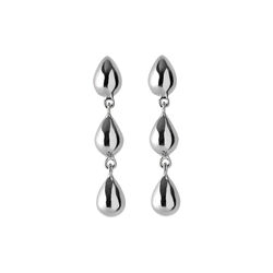 Rain Earrings, s&oslash;lv, Pernille Corydon Jewellery