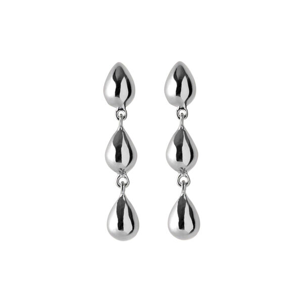 Rain Earrings, s&oslash;lv, Pernille Corydon Jewellery