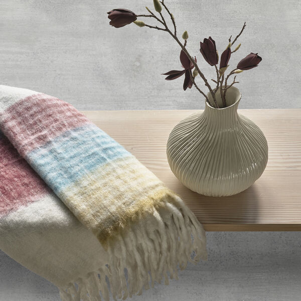 Eik vase M, creme, Villa Collection