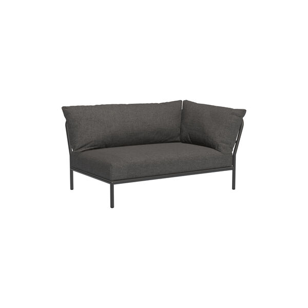 LEVEL2 h&oslash;jrevendt loungesofa, Basic dark grey, HOUE
