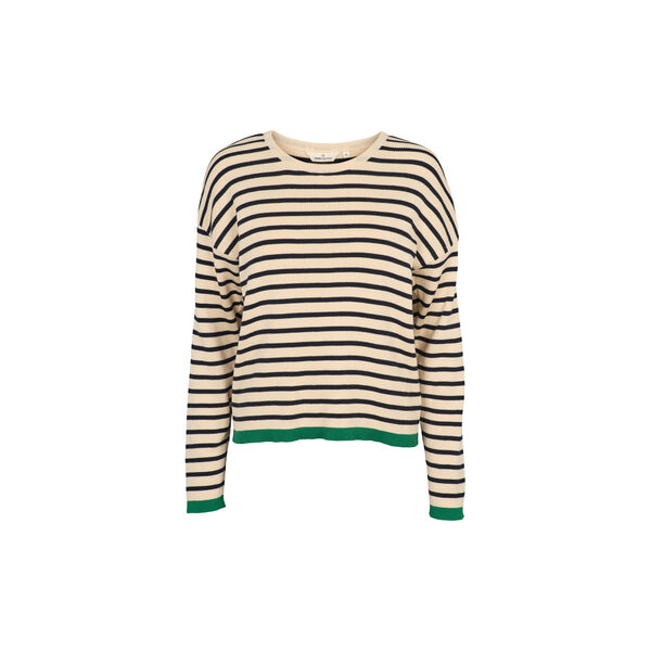 Lila Sweater, navy/birch, Basic Apparel