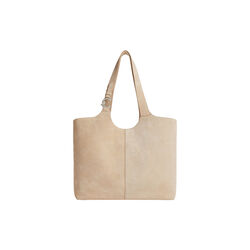 COCCINELLE C-EASY SUEDE, sandshel/sandsh, Coccinelle