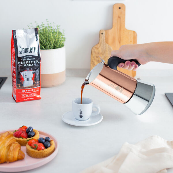 Venus espressokande 4 kopper, kobber, Bialetti