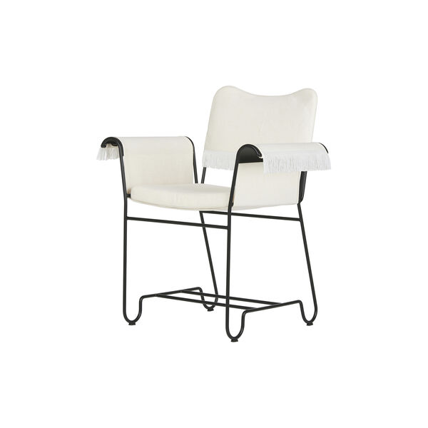 Tropique Dining Chair with Fringes, Udine Limonta 06/classic black, GUBI