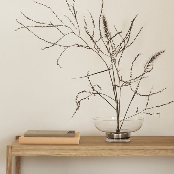 MIYABI Vase M, clear, Blomus