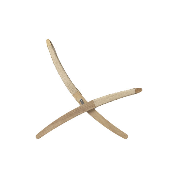 MG501 Paper Cord Cubastolen, s&aelig;bebehandlet eg, Carl Hansen & S&oslash;n